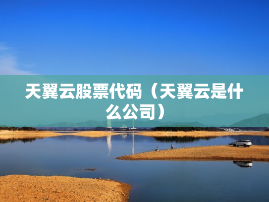 天翼云股票代码（天翼云是什么公司）
