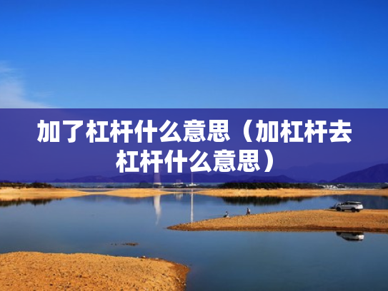 加了杠杆什么意思（加杠杆去杠杆什么意思）