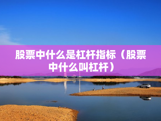 股票中什么是杠杆指标（股票中什么叫杠杆）