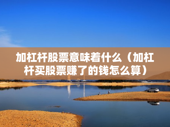 加杠杆股票意味着什么（加杠杆买股票赚了的钱怎么算）