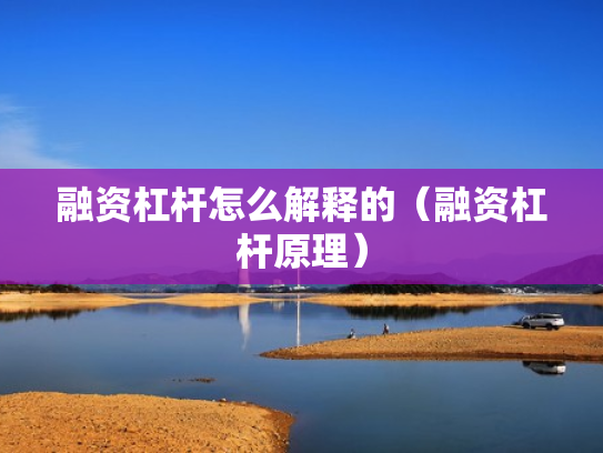 融资杠杆怎么解释的（融资杠杆原理）