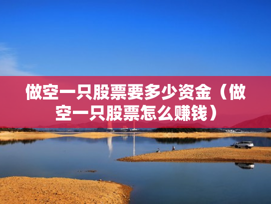 做空一只股票要多少资金（做空一只股票怎么赚钱）