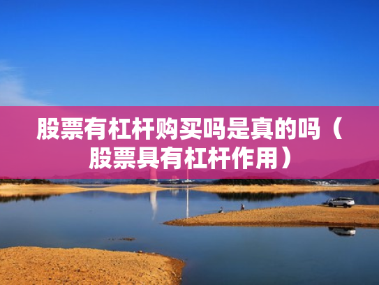 股票有杠杆购买吗是真的吗（股票具有杠杆作用）