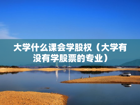 大学什么课会学股权（大学有没有学股票的专业）