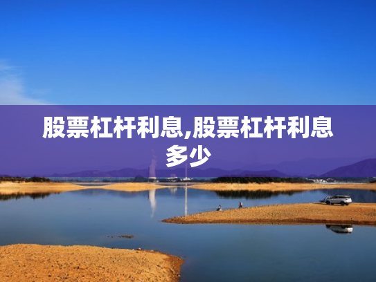 股票杠杆利息,股票杠杆利息多少