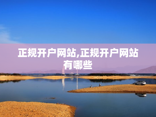 正规开户网站,正规开户网站有哪些