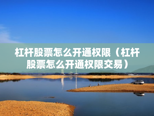 杠杆股票怎么开通权限（杠杆股票怎么开通权限交易）