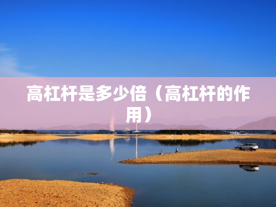 高杠杆是多少倍（高杠杆的作用）